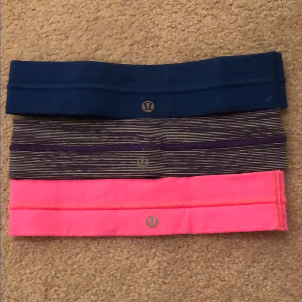 Lulu lemon head bands